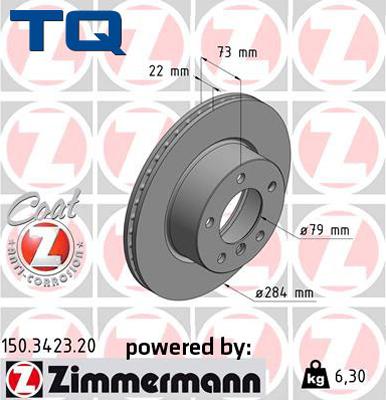 TQ TQ-BD0292 - Əyləc Diski furqanavto.az