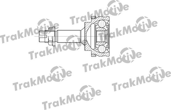 TrakMotive 40-0609 - Birləşmə dəsti, ötürücü val furqanavto.az