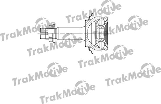 TrakMotive 40-0610 - Birləşmə dəsti, ötürücü val furqanavto.az