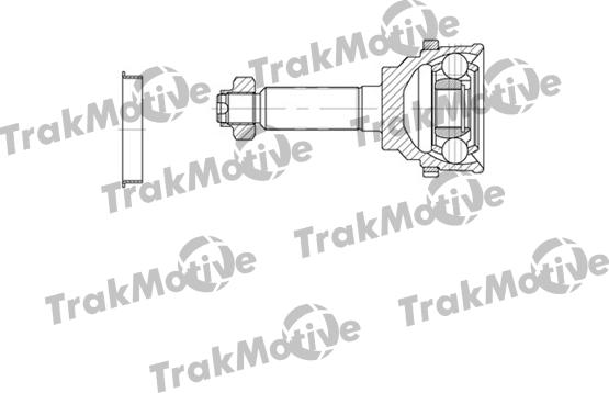 TrakMotive 40-0636 - Birləşmə dəsti, ötürücü val furqanavto.az