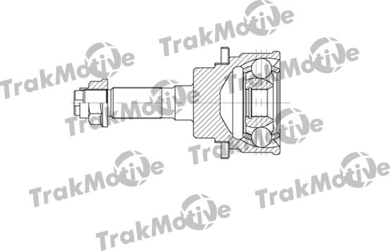 TrakMotive 40-0633 - Birləşmə dəsti, ötürücü val furqanavto.az