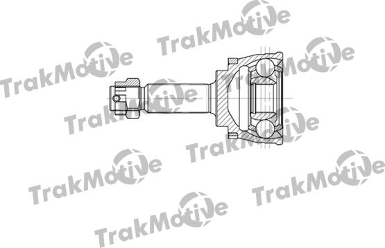 TrakMotive 40-0735 - Birləşmə dəsti, ötürücü val furqanavto.az