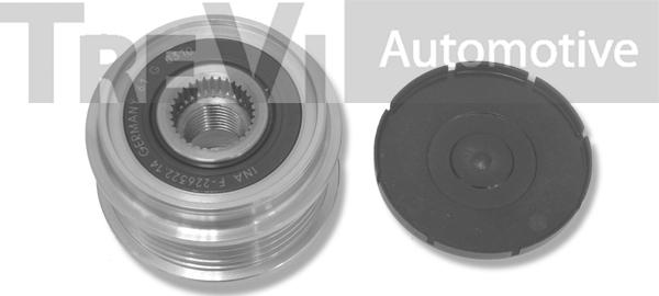 Trevi Automotive AP1009 - Kasnak, alternator, sərbəst dönərli mufta furqanavto.az