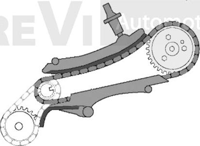 Trevi Automotive KC1015 - Vaxt zəncirinin dəsti furqanavto.az