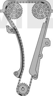 Trevi Automotive KC1028 - Vaxt zəncirinin dəsti furqanavto.az