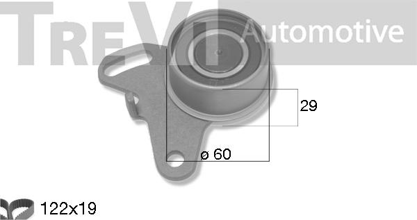 Trevi Automotive KD1496 - Vaxt kəməri dəsti furqanavto.az