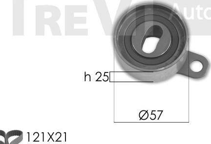 Trevi Automotive KD1404 - Vaxt kəməri dəsti furqanavto.az