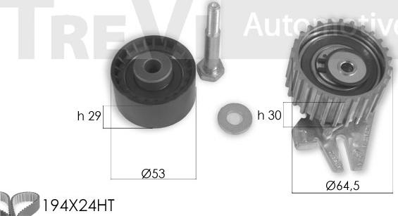 Trevi Automotive KD1426 - Vaxt kəməri dəsti furqanavto.az