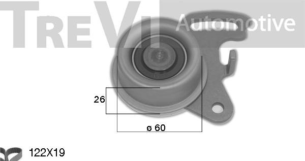 Trevi Automotive KD1503 - Vaxt kəməri dəsti furqanavto.az