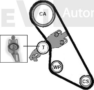 Trevi Automotive KD1005 - Vaxt kəməri dəsti furqanavto.az