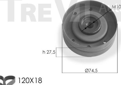 Trevi Automotive KD1102 - Vaxt kəməri dəsti furqanavto.az