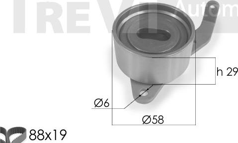 Trevi Automotive KD1135 - Vaxt kəməri dəsti furqanavto.az