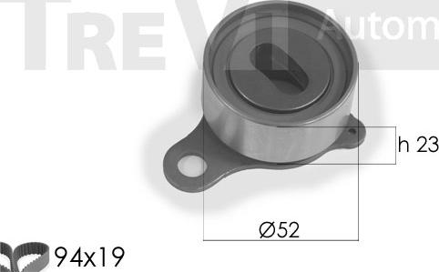 Trevi Automotive KD1136 - Vaxt kəməri dəsti furqanavto.az