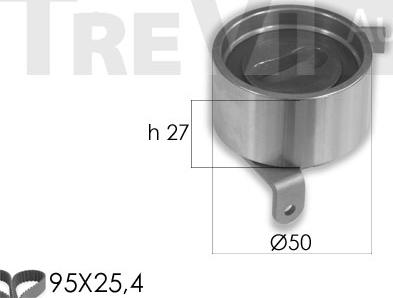 Trevi Automotive KD1359 - Vaxt kəməri dəsti furqanavto.az