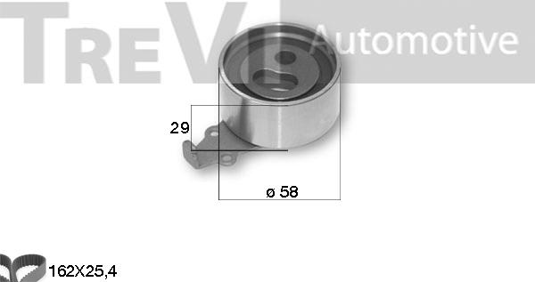 Trevi Automotive KD1309 - Vaxt kəməri dəsti furqanavto.az