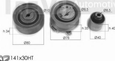 Trevi Automotive KD1313 - Vaxt kəməri dəsti furqanavto.az