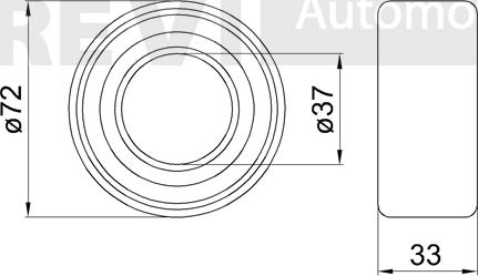 Trevi Automotive WB1647 - Təkər qovşağı, podşipnik dəsti furqanavto.az