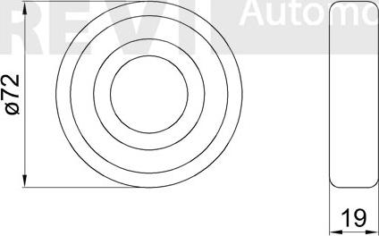 Trevi Automotive WB2162 - Təkər qovşağı, podşipnik dəsti furqanavto.az