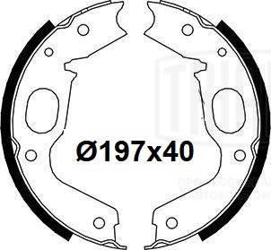 Trialli GF 4606 - Əyləc başlığı dəsti, dayanacaq əyləci furqanavto.az