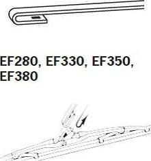Trico EF280 - Sülən Bıçağı furqanavto.az