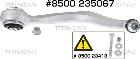 Triscan 8500 235067 - Yolun idarəedici qolu furqanavto.az