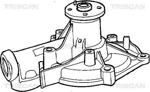 Triscan 8600 10952 - Su nasosu furqanavto.az