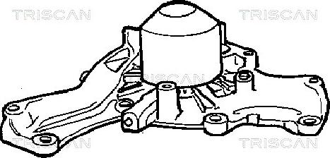 Triscan 8600 10907 - Su nasosu furqanavto.az