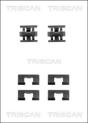 Triscan 8105 401606 - Disk əyləc pedləri üçün aksesuar dəsti furqanavto.az