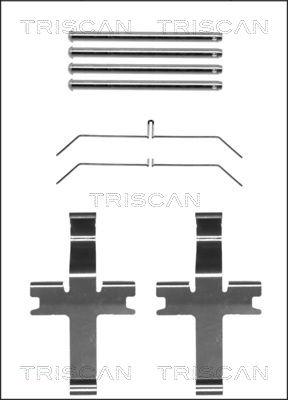 Triscan 8105 681535 - Disk əyləc pedləri üçün aksesuar dəsti furqanavto.az