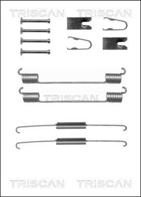 Triscan 8105 152555 - Aksesuar dəsti, əyləc başlıqları furqanavto.az