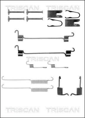 Triscan 8105 162586 - Aksesuar dəsti, əyləc başlıqları furqanavto.az