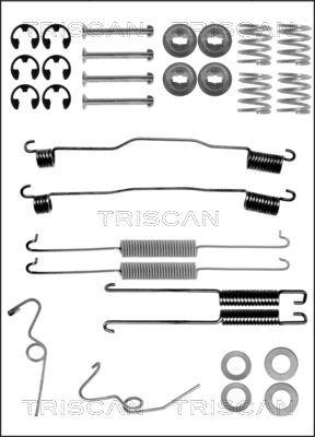 Triscan 8105 162038 - Aksesuar dəsti, əyləc başlıqları furqanavto.az