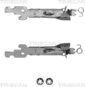 Triscan 8105 103003 - Adjuster Set, drum brake furqanavto.az