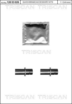 Triscan 8105 102640 - Tənzimləyici, əyləc sistemi furqanavto.az