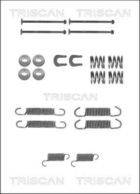 Triscan 8105 102606 - Aksesuar dəsti, əyləc başlıqları furqanavto.az