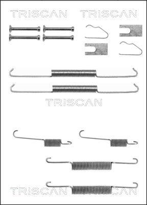 Triscan 8105 112513 - Aksesuar dəsti, əyləc başlıqları furqanavto.az