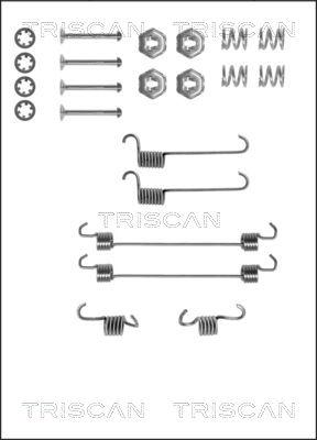 Triscan 8105 382518 - Aksesuar dəsti, əyləc başlıqları furqanavto.az