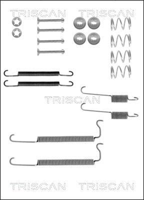 Triscan 8105 242366 - Aksesuar dəsti, əyləc başlıqları furqanavto.az