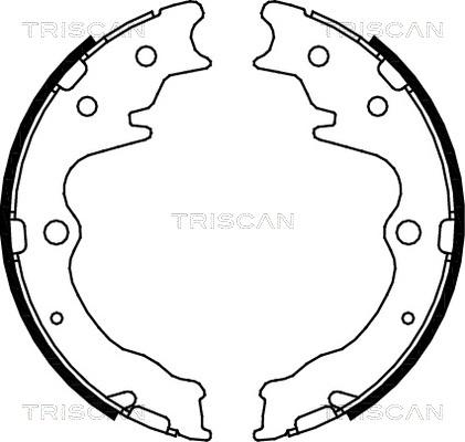 Triscan 8100 50003 - Əyləc başlığı dəsti, dayanacaq əyləci furqanavto.az