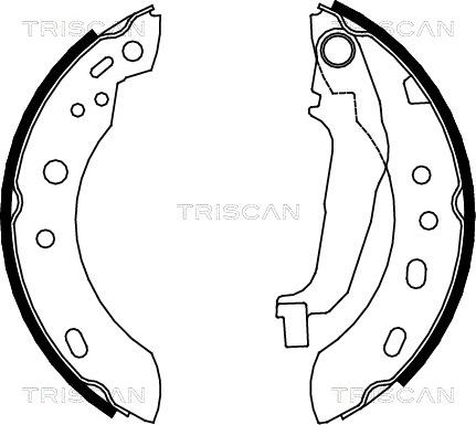 Triscan 8100 14001 - Əyləc Başlığı Dəsti furqanavto.az