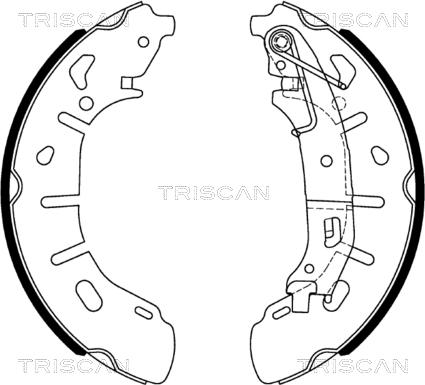 Triscan 8100 15028 - Əyləc Başlığı Dəsti furqanavto.az