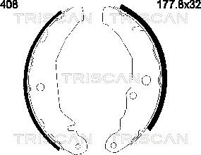 Triscan 8100 16408 - Əyləc Başlığı Dəsti furqanavto.az