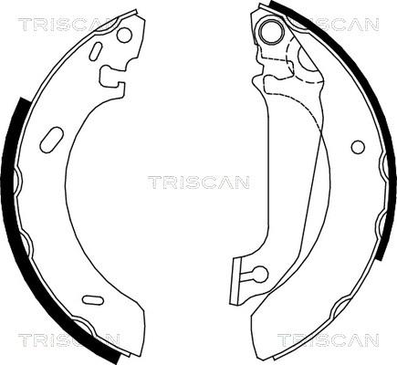 Triscan 8100 16536 - Əyləc Başlığı Dəsti furqanavto.az