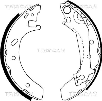 Triscan 8100 16574 - Əyləc Başlığı Dəsti furqanavto.az