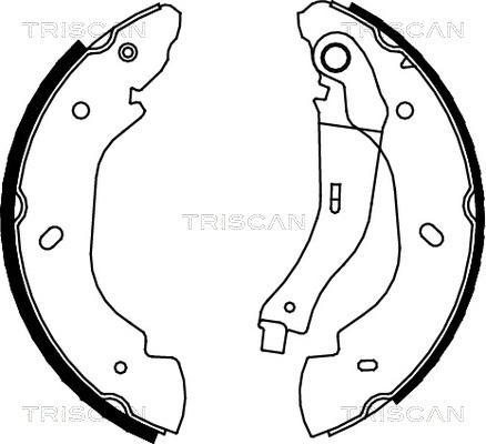 Triscan 8100 16007 - Əyləc Başlığı Dəsti furqanavto.az