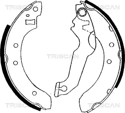 Triscan 8100 16365 - Əyləc Başlığı Dəsti furqanavto.az