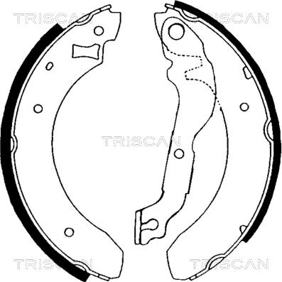 Triscan 8100 16376 - Əyləc Başlığı Dəsti furqanavto.az