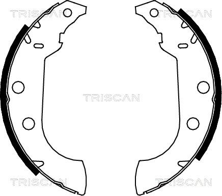 Triscan 8100 10489 - Əyləc Başlığı Dəsti furqanavto.az