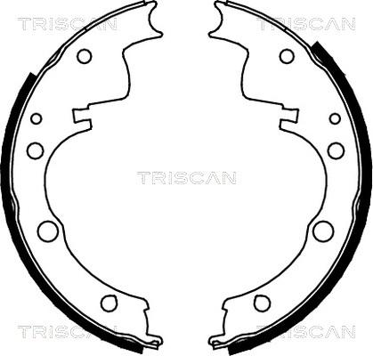 Triscan 8100 10436 - Əyləc Başlığı Dəsti furqanavto.az