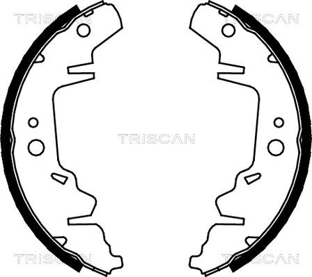 Triscan 8100 10593 - Əyləc Başlığı Dəsti furqanavto.az